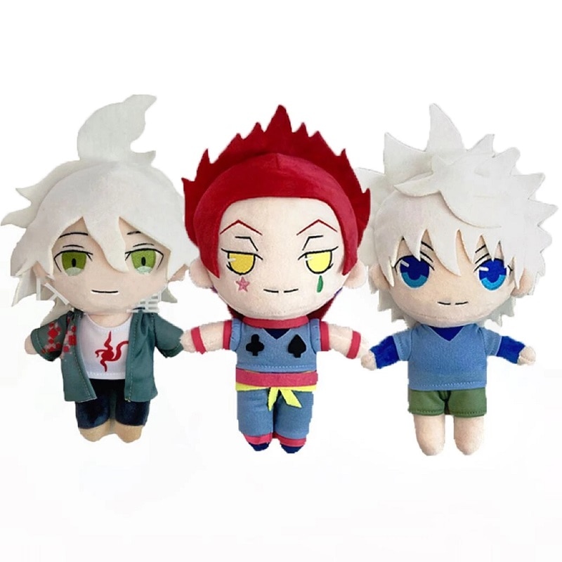 20cm Anime HUNTERxHUNTER Plush Doll Killua Zoldyck Killua Zoldyck Hisoka Stuffed Plush Toys Hunter Hunter Soft 2 - Hunter X Hunter Shop
