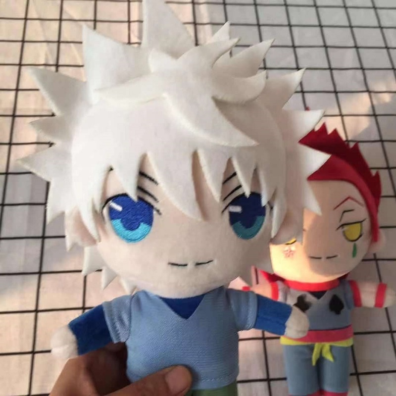 20cm Anime HUNTERxHUNTER Plush Doll Killua Zoldyck Killua Zoldyck Hisoka Stuffed Plush Toys Hunter Hunter Soft 4 - Hunter X Hunter Shop