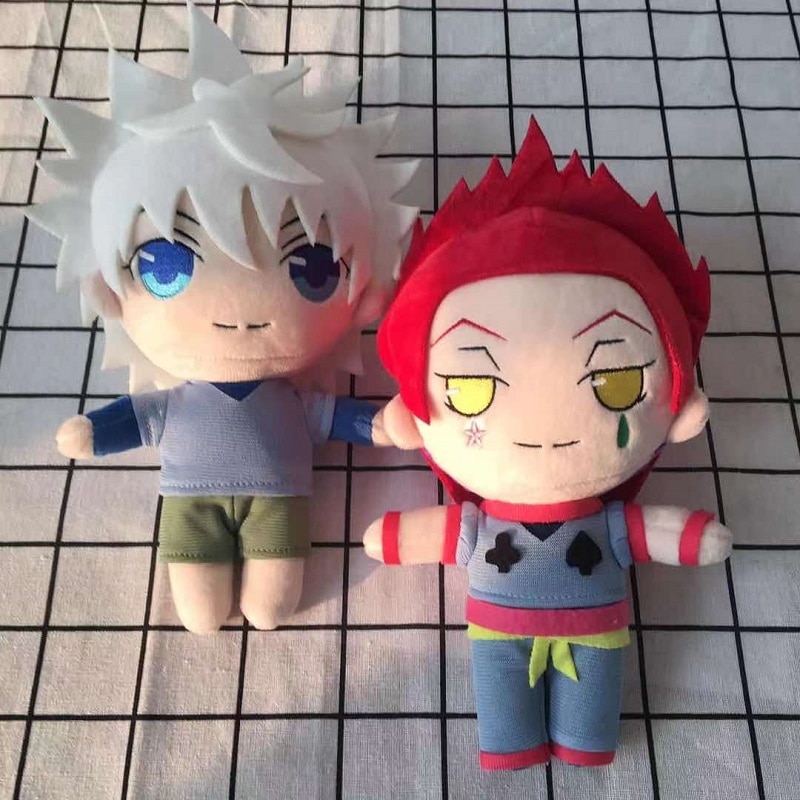 20cm Anime HUNTERxHUNTER Plush Doll Killua Zoldyck Killua Zoldyck Hisoka Stuffed Plush Toys Hunter Hunter Soft - Hunter X Hunter Shop