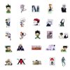 50Pcs Pack Anime Hunter x Hunter Graffiti Stickers Anime Stickers For Motorcycle Luggage Laptop Bicycle Skateboard 3 - Hunter X Hunter Shop