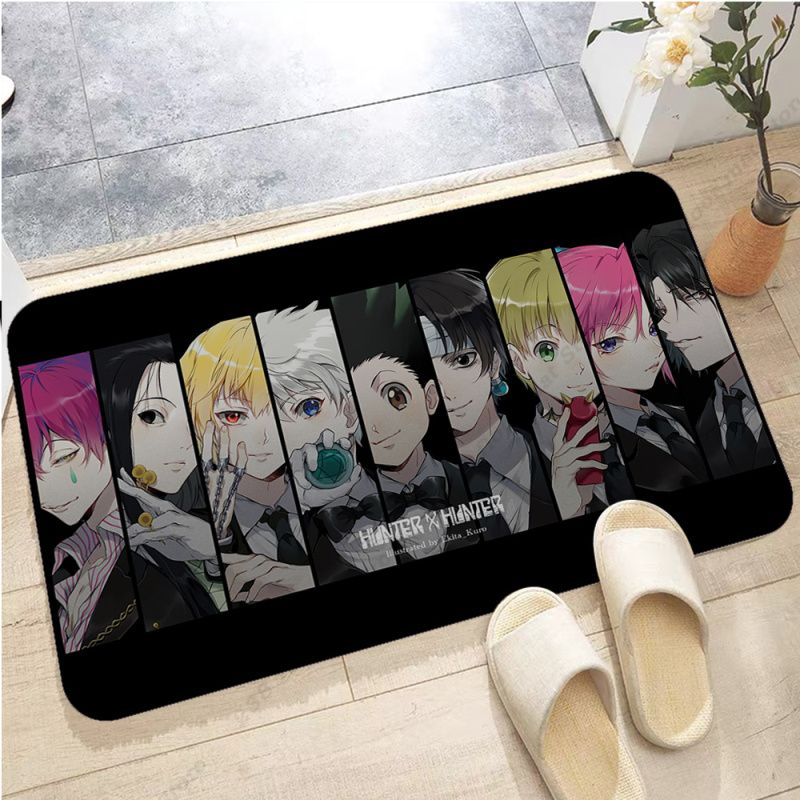 Anime Hunter X Hunter Floor Carpet Kids Room Bedroom Decoration Balcony Anti Slip Doormat Living Room 3 - Hunter X Hunter Shop
