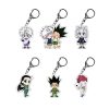 Anime Hunter X Hunter Keychain Acrylic Figure Car Keychains key Chain Pendant Keyring Accessories Metal Holder - Hunter X Hunter Shop