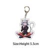 Anime Hunter x Hunter Keychain Hisoka Kurapika Killua Zoldyck Cosplay Cute Csrtoon Character Acrylic Key Chain 5 - Hunter X Hunter Shop