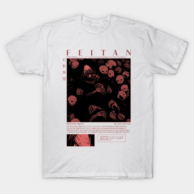 Feitan T Shirt - Hunter X Hunter Shop