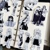 HUNTERxHUNTER Black and White Stickers Waterproof HD Stickers Handbook Notebook Stickers - Hunter X Hunter Shop