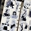 HUNTERxHUNTER Black and White Stickers Waterproof HD Stickers Handbook Notebook Stickers 5 - Hunter X Hunter Shop