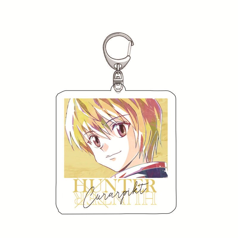 Hot Anime HUNTER X HUNTER Keychain Killua Irumi Hisoka Cute Acrylic Figure Pendant Keychain Keyring Collection 2 - Hunter X Hunter Shop