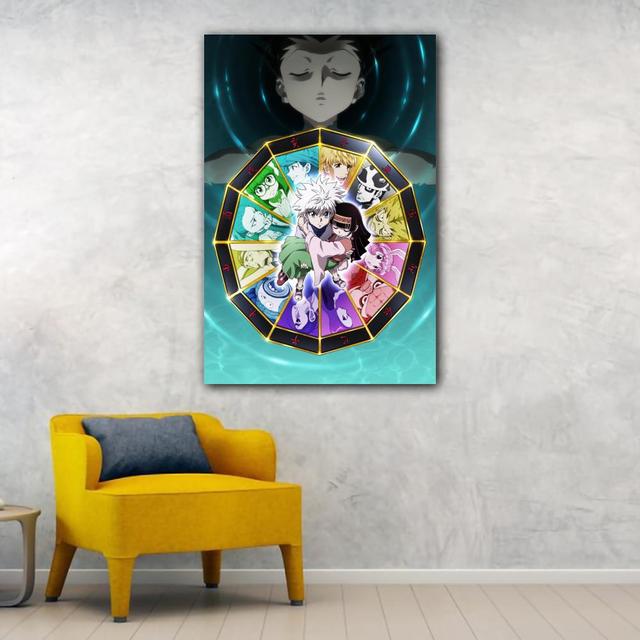 Hunter X Hunter Hisoka Morou Anime Canvas Art Poster and Wall Art Picture Print Modern - Hunter X Hunter Shop