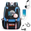 Hunter X Hunter HxH Anime Backpack Girl School Bag College Student Laptop Travel Bagpack Killua Drinking 1 - Hunter X Hunter Shop