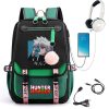 Hunter X Hunter HxH Anime Backpack Girl School Bag College Student Laptop Travel Bagpack Killua Drinking 2 - Hunter X Hunter Shop