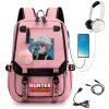 Hunter X Hunter HxH Anime Backpack Girl School Bag College Student Laptop Travel Bagpack Killua Drinking 4 - Hunter X Hunter Shop