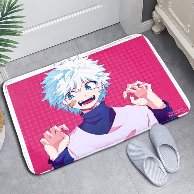 Hunter x Hunter Doormat Floor Bath Kitchen Beach Mat Flannel Sponge Fabric 3D Printed Shaggy Custom.jpg 640x640 1 - Hunter X Hunter Shop
