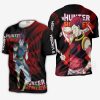 1125 AOP Hunter X Hunter Characters VA Hisoka 5 tshirt font and back 1 - Hunter X Hunter Shop