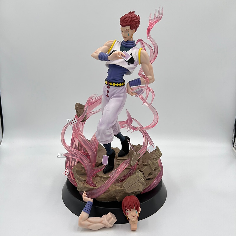 32cm Hunter x Hunter Anime Figure Hisoka Action Figure Gon Freecss Killua Zoldyck Figurine Statue Collection 1 - Hunter X Hunter Shop