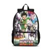 3D Printed Anime HUNTER x HUNTER Schoolbag Backpack Primary Middle Schoolbag Cartoon Oxford Waterproof Cosplay Backpack 1 - Hunter X Hunter Shop