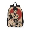 3D Printed Anime HUNTER x HUNTER Schoolbag Backpack Primary Middle Schoolbag Cartoon Oxford Waterproof Cosplay Backpack 4 - Hunter X Hunter Shop