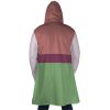 Alluka Zoldyck HXH AOP Hooded Cloak Coat BACK Mockup - Hunter X Hunter Shop