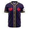 First Outfit Hisoka Hunter X Hunter AOP Baseball Jersey FRONT Mockup - Hunter X Hunter Shop