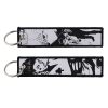 HUNTER HUNTER Japanese Anime Embroidery Keychain Key Fobs Key Tag For Motorcycles Cars Backpack Chaveiro Keychain 2 - Hunter X Hunter Shop