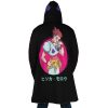 Hisoka Morow HXH AOP Hooded Cloak Coat BACK Mockup - Hunter X Hunter Shop