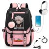 Hunter X Hunter Anime Women Backpack Laptop School Bag for Girls Travel Rucksack Killua Zoldyck Female - Hunter X Hunter Shop