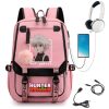 Hunter X Hunter Anime Women Backpack Laptop School Bag for Girls Travel Rucksack Killua Zoldyck Female 4 - Hunter X Hunter Shop