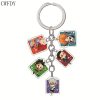 New Anime Figure HUNTER X HUNTER Keychain Killua Irumi Hisoka Acrylic Pendant Key Chain For Women 3 - Hunter X Hunter Shop