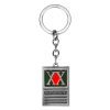 New Anime Hunter x Hunter Keychain Metal Dog Tag Key Chain Ring Holder Men Gift Jewelry 1 - Hunter X Hunter Shop