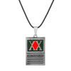 New Anime Hunter x Hunter Keychain Metal Dog Tag Key Chain Ring Holder Men Gift Jewelry 2 - Hunter X Hunter Shop