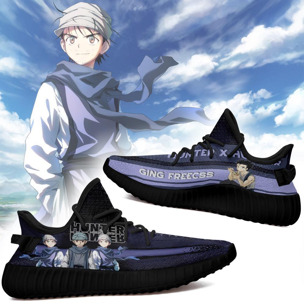 ging yeezy shoes custom hunter x hunter anime sneakers fan gift tt04 gearanime 2 - Hunter X Hunter Shop
