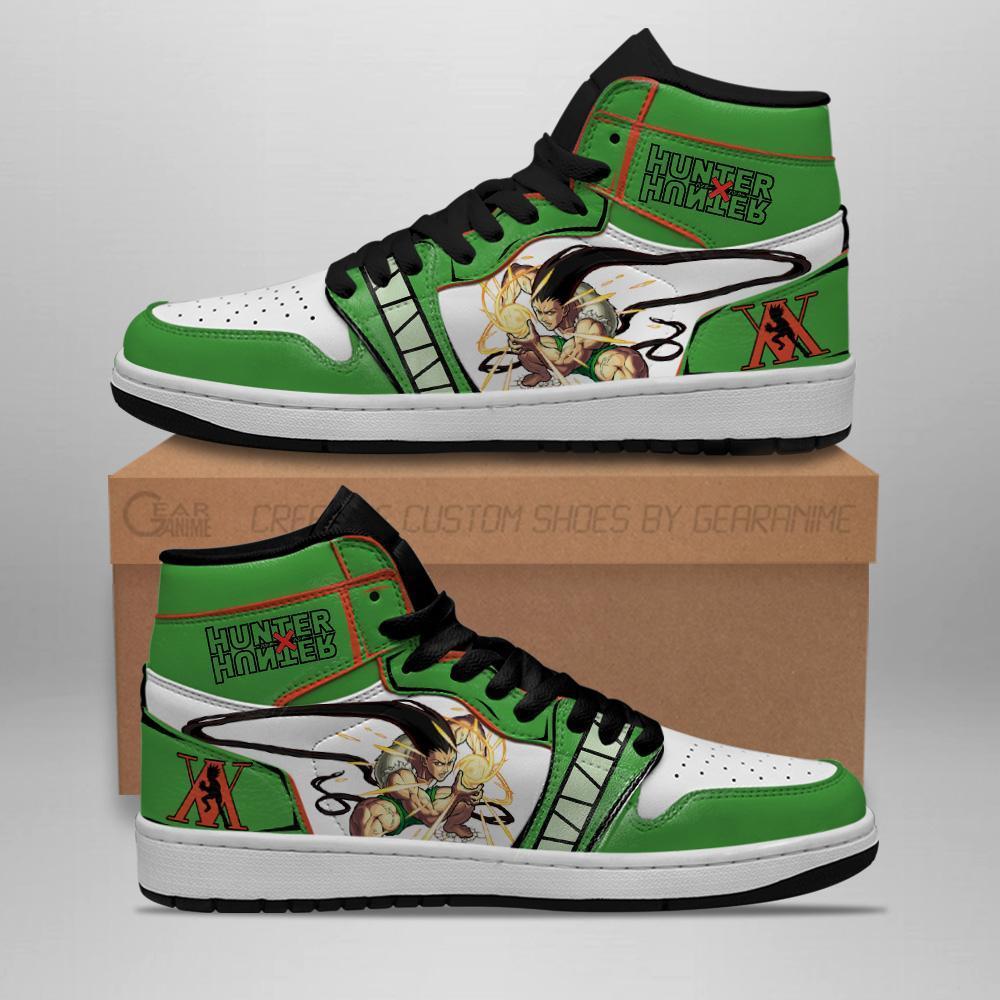 gon freecss hunter x hunter jordan sneakers adult hxh anime shoes gearanime - Hunter X Hunter Shop