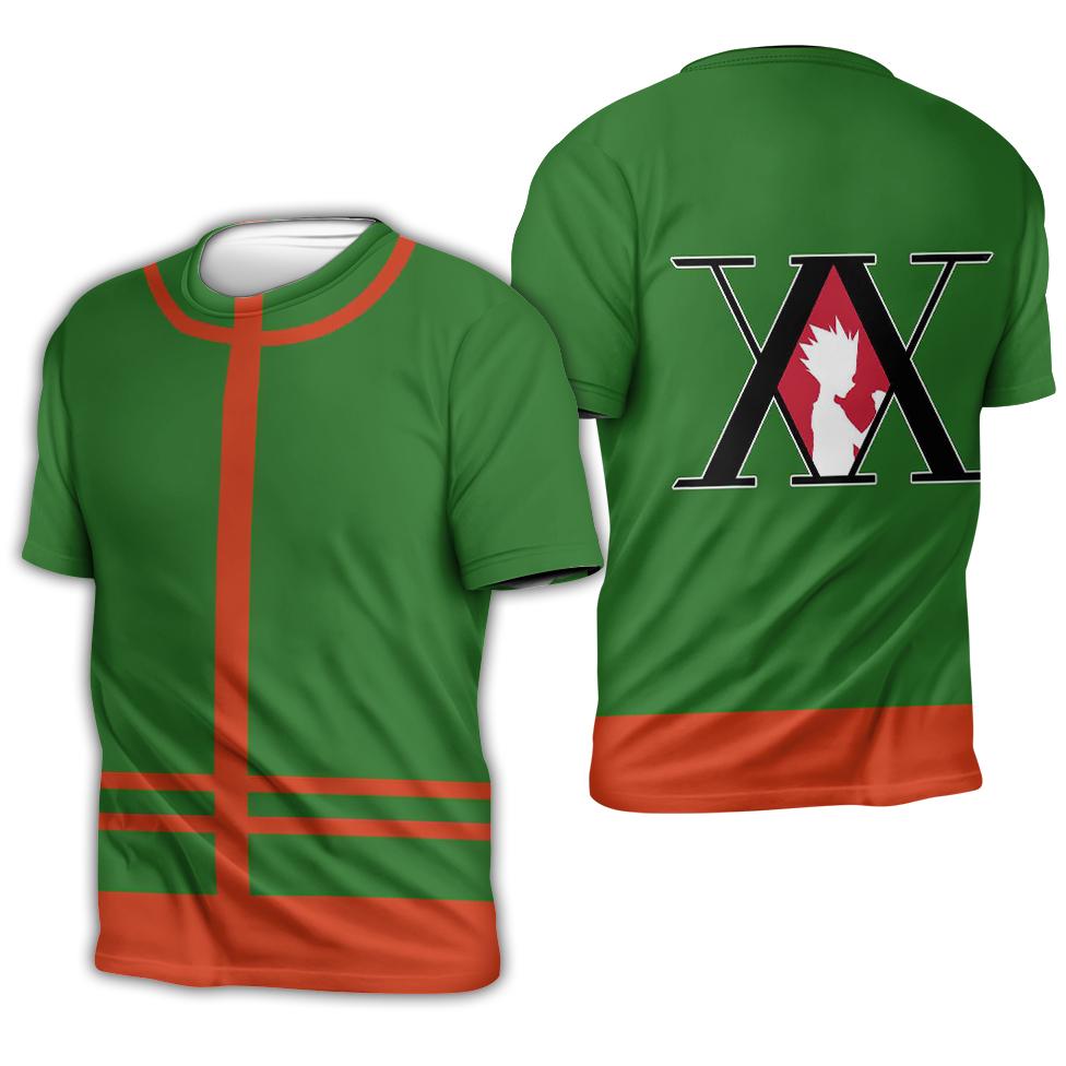 gon freecss hunter x hunter uniform shirt hxh anime hoodie jacket gearanime 3 - Hunter X Hunter Shop