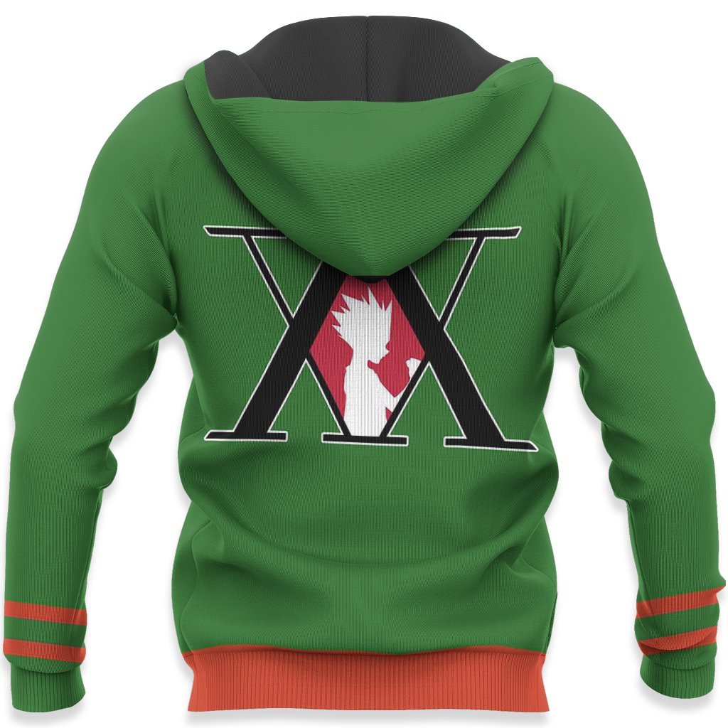 gon freecss hunter x hunter uniform shirt hxh anime hoodie jacket gearanime 7 - Hunter X Hunter Shop