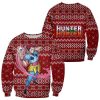 hisoka ugly christmas sweater hunter x hunter xmas gift gearanime - Hunter X Hunter Shop