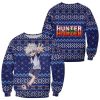 killua ugly christmas sweater hunter x hunter anime xmas gift custom clothes gearanime - Hunter X Hunter Shop