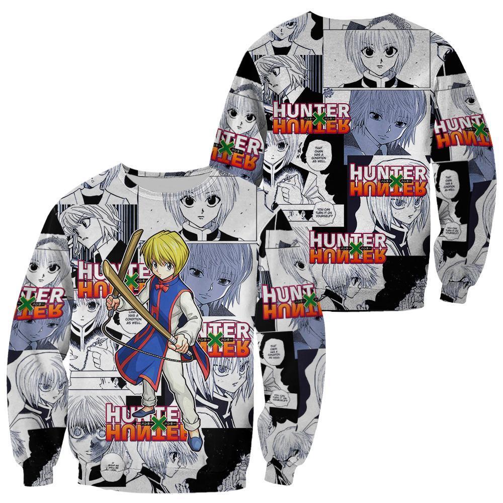 kurapika hunter x hunter shirt sweater hxh anime hoodie manga jacket gearanime 2 - Hunter X Hunter Shop