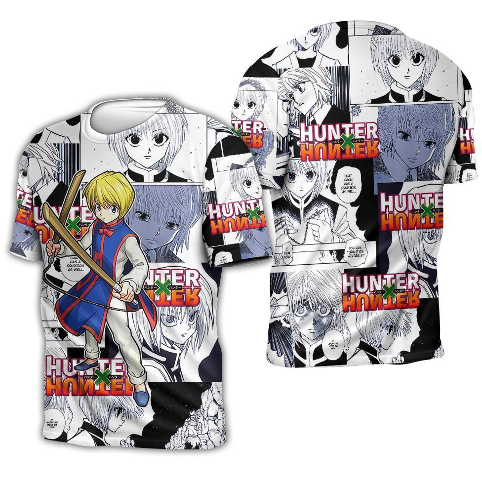 kurapika hunter x hunter shirt sweater hxh anime hoodie manga jacket gearanime 3 - Hunter X Hunter Shop