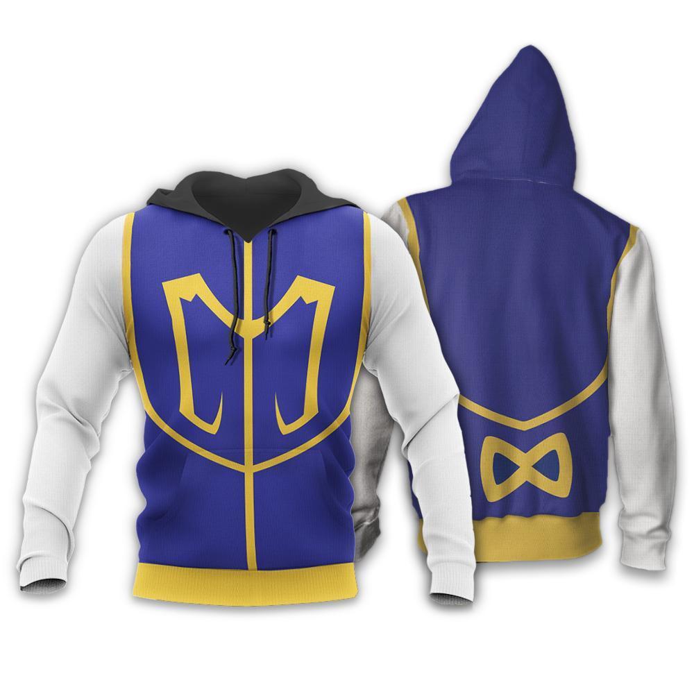 kurapika hunter x hunter uniform shirt hxh anime hoodie jacket gearanime 4 - Hunter X Hunter Shop