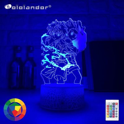 Gon and Killua Hunter x Hunter Led Anime Lamps - Hunter X Hunter Store
