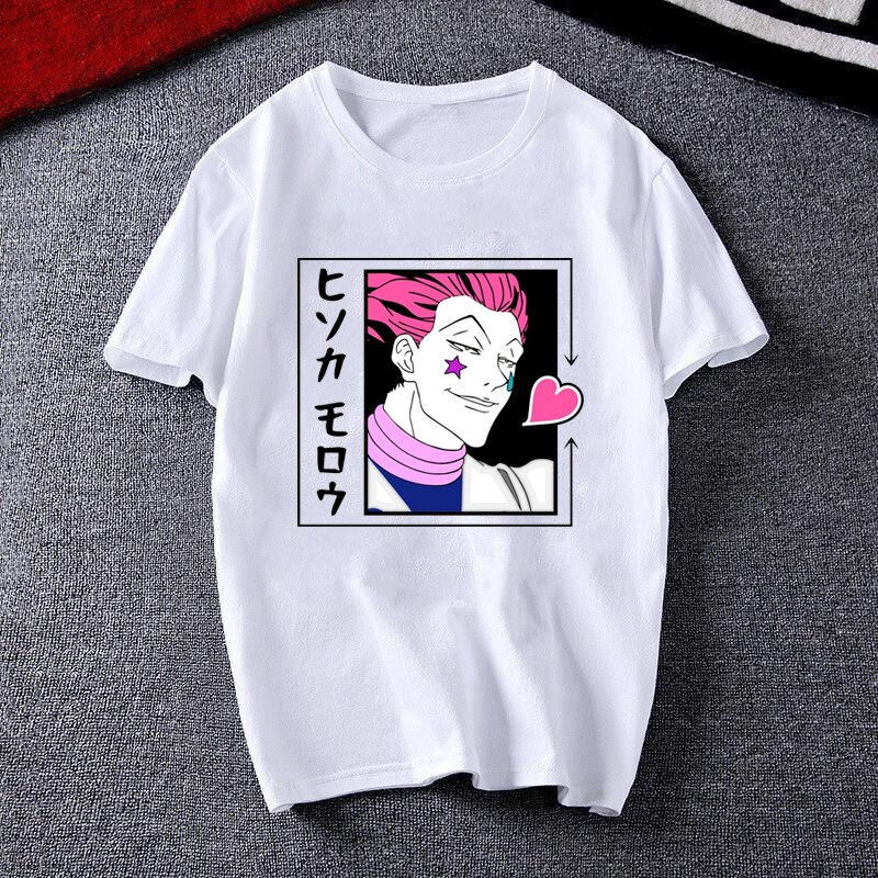 Anime Hunter X Hunter Killua Zoldyck Men s Tshirt Kawaii Men Women T shirt Tops Kurapika 2 - Hunter X Hunter Shop
