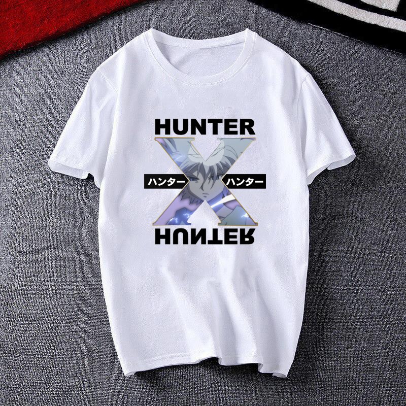 Anime Hunter X Hunter Killua Zoldyck Men s Tshirt Kawaii Men Women T shirt Tops Kurapika 3 - Hunter X Hunter Shop