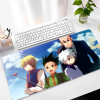 Hunter x Hunter Anime Mousepad Anti Slip Thickened Mouse Pad Oversized Gaming Keyboard Notebook Table Mat 5 - Hunter X Hunter Shop