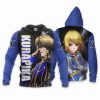 kurapika anime manga hunter x hunter 3d zip hoodiectfg9 - Hunter X Hunter Shop