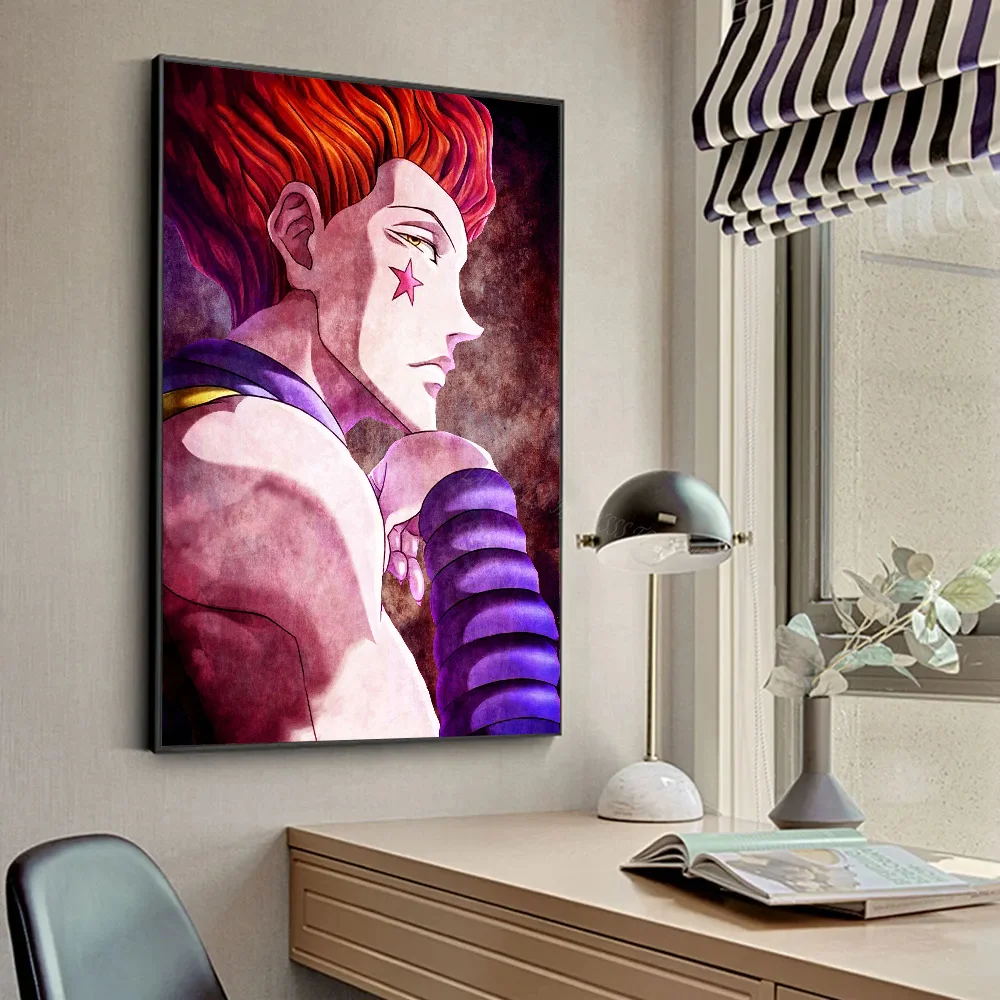 Anime Hunter X Hunter Hisoka Poster Wall Art Home Decor Room Decor Digital Painting Living Room 1 - Hunter X Hunter Shop