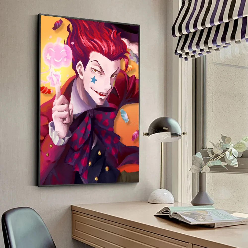 Anime Hunter X Hunter Hisoka Poster Wall Art Home Decor Room Decor Digital Painting Living Room 2 - Hunter X Hunter Shop