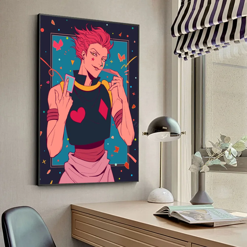 Anime Hunter X Hunter Hisoka Poster Wall Art Home Decor Room Decor Digital Painting Living Room 8 - Hunter X Hunter Shop