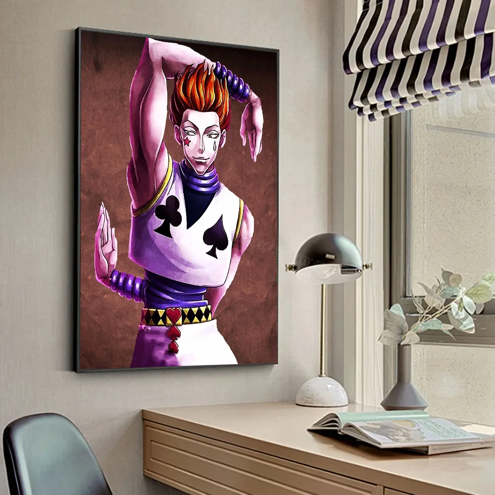 Anime Hunter X Hunter Hisoka Poster Wall Art Home Decor Room Decor Digital Painting Living Room 9 - Hunter X Hunter Shop