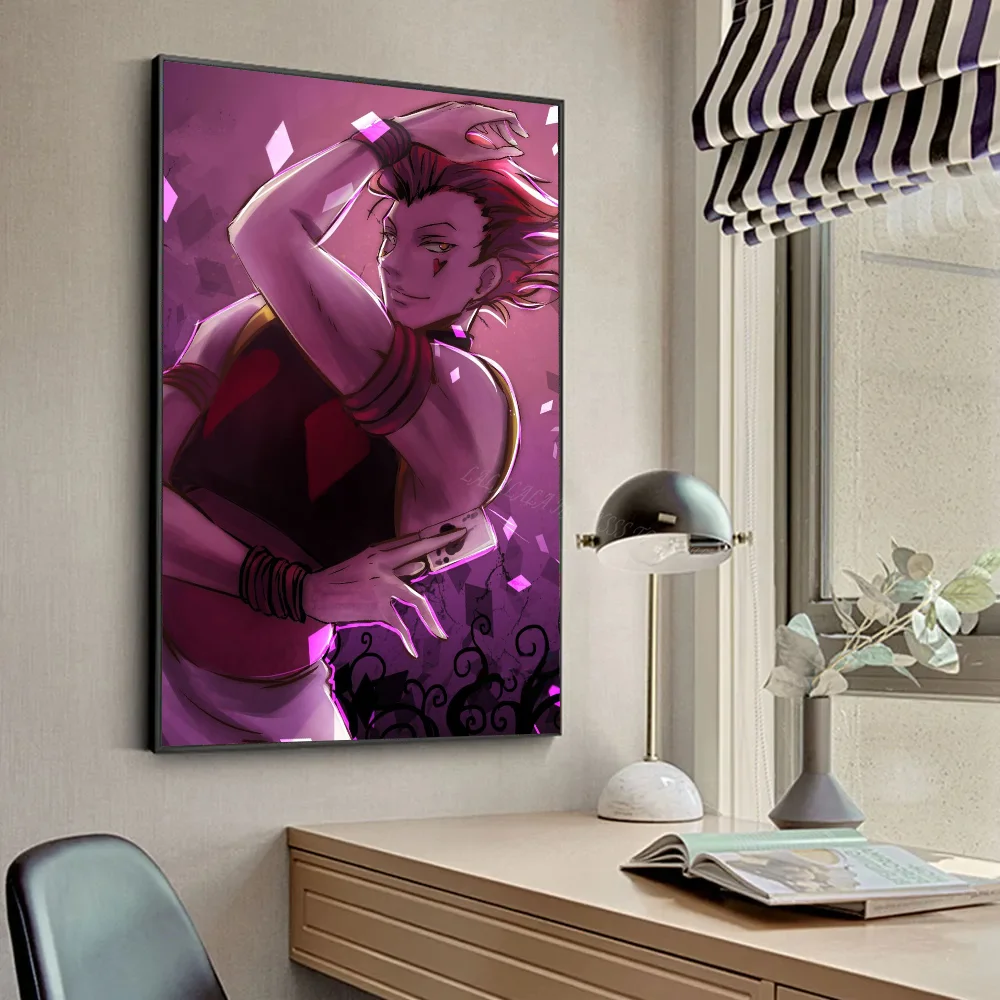 Anime Hunter X Hunter Hisoka Poster Wall Art Home Decor Room Decor Digital Painting Living Room - Hunter X Hunter Shop