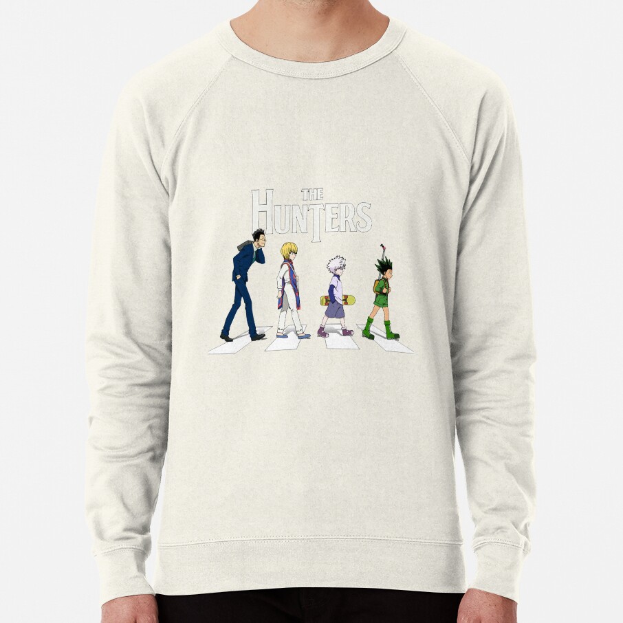 ssrcolightweight sweatshirtmensoatmeal heatherfrontsquare productx1000 bgf8f8f8 13 - Hunter X Hunter Shop